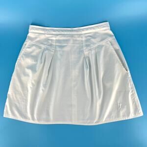 90s tennis skirt Prince white pleated mini 1990s vintage